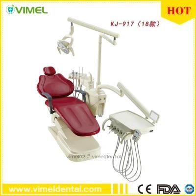 Dental Chair Unit Medical Equipment Integral Electric Dental Unit with Scaler Curing Light