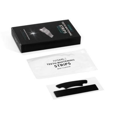 Professional New Coming Black Bleaching Strips Ivismile Home Teeth Whitening Strips