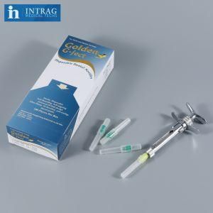 Manufactory Disposable Sterile Dental Needle with X-Short Needle with CE ISO Certificate Top Quality Intrag
