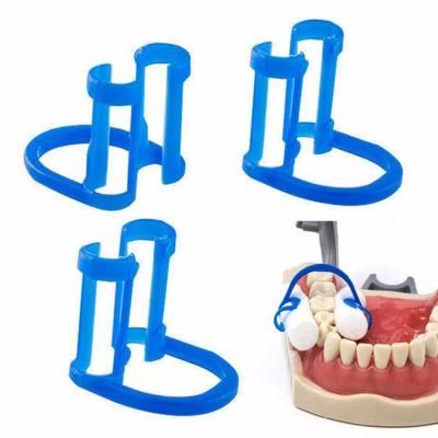 Disposable Dental Plastic Cotton Roll Clip with CE