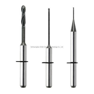 Dental Tools VHF Cadcam Milling Burs for Zirconia PMMA with Diamond Coated
