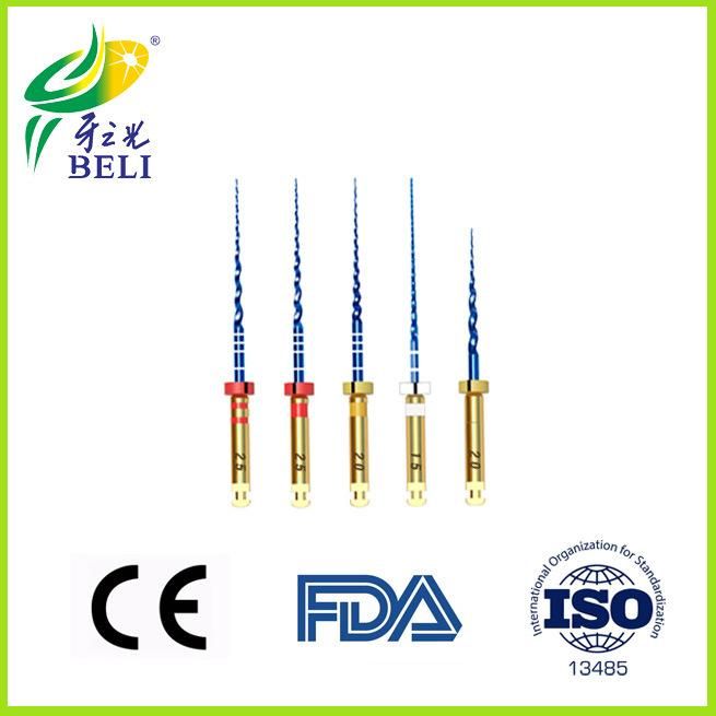 Dental Laser HS Files. 04, 06taper Files Dental Composite with Brackets Floss Picks Dental Equipment