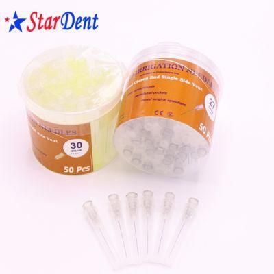 Disposable Endodontics Sterile Dental Endo Irrigation Needles