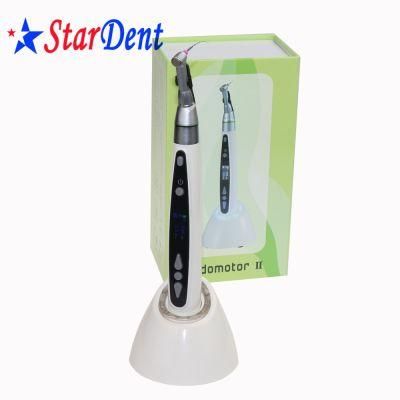 Portable Wireless Root Canal Motor Endo Motor with Light 16: 1 Contra Angle New Arrivals Dental Equipment