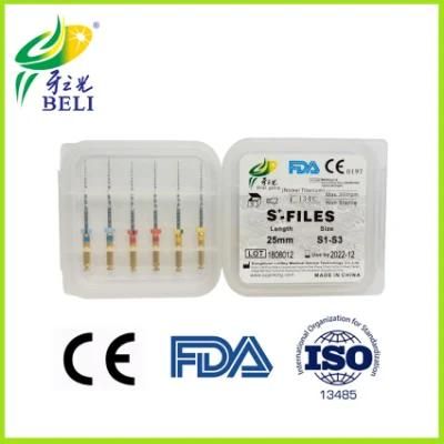 Dental Endo Rotary Files Super Files Next for Root Canal Preparation Engine Use Niti Files Dentistry Super Files