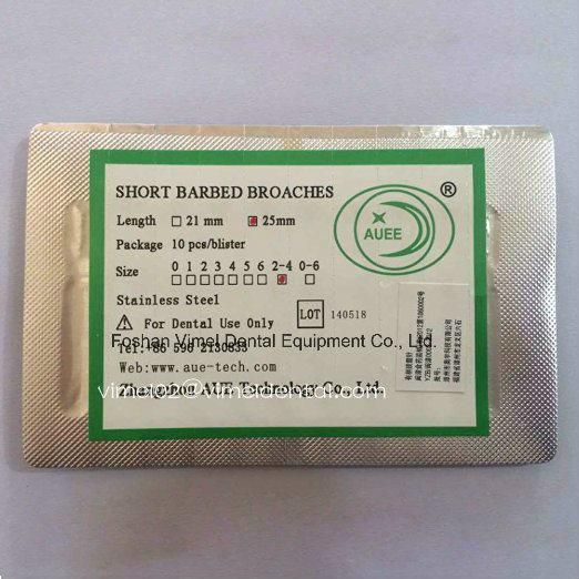 Dental Endo Files Short Barbed Broaches