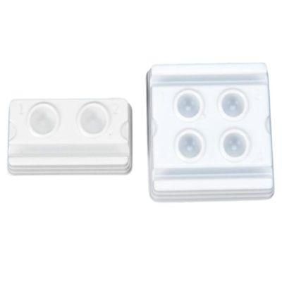 Disposable Dental Plastic 2 Slots Dental Mixing Well