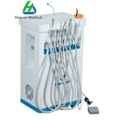China Factory Dentist Home Visiting Clinic Mobile Vet Use Unit Portable Dental Unit Built in Dental Air Compressor