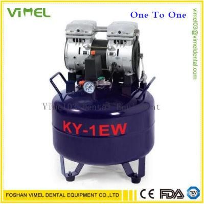 32L Dental One-Driving-One Oilless Air Compressor Low Noise 545W