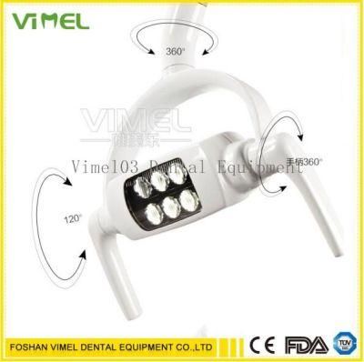 Shadowless Operation Dental LED Lamp Oral Light for Dental Unit with Sensor Manual Switch