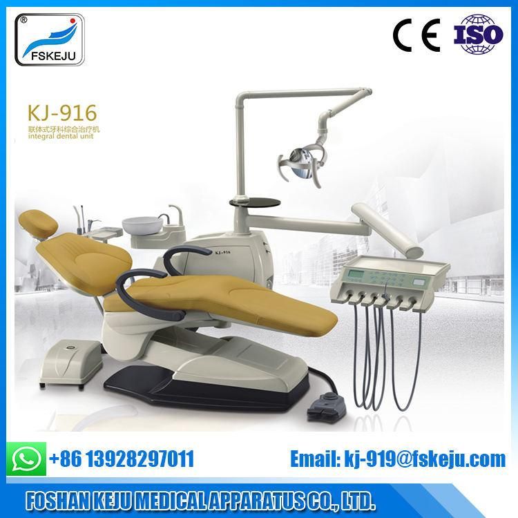 Dental Chair Unit with Built-in Tissue Box (KJ-916)