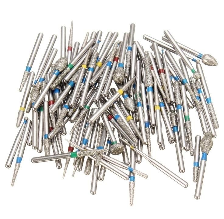 Dental Materials Ball Round Diamond Dental Bur for Dental Handpiece Machine Br Series