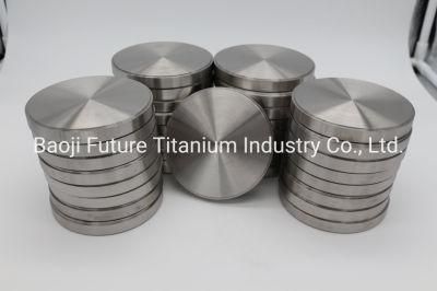 ASTM F67 Gr4 Disk Titanium Alloy Disk for CAD Cam Crown &amp; Bridge Titanium Disc