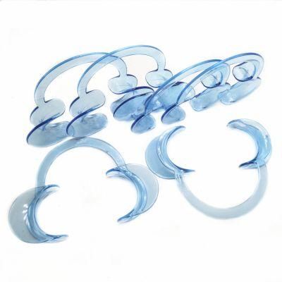 High Temperature Sterilizable Cover Tongue Dental C Shape Cheek Retractor