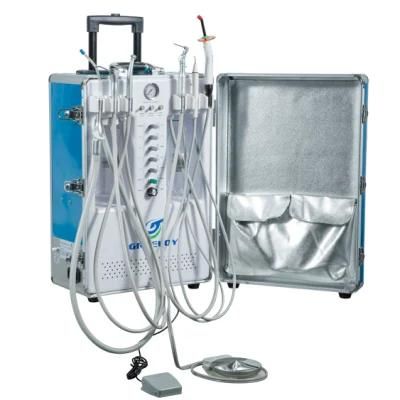 Therapy Medical Equipment Mobile Chair Portable Dental Unit Gu-P 206s