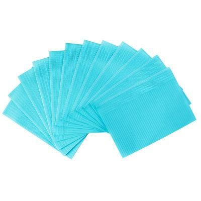 500PCS 3ply Adult Disposable Patient Dental Bib for Tattoo, Medical
