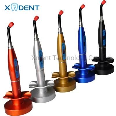 Various Colors LED Curing Light Large Capacity Battery Dental Treatment Equipment
