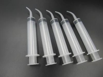 Disposable Oral Dental Injection Irrigation Curved Tip Syringe