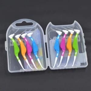 Dental Oral Care Plastic Interdental Brush Tooth Pick Healthy 0.8mm
