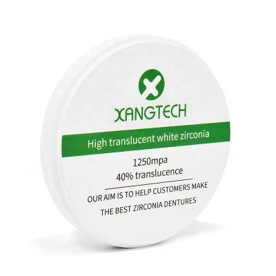 Xangtech High Translucent Ceramic Zirconia Block Dental Lab CAD Cam