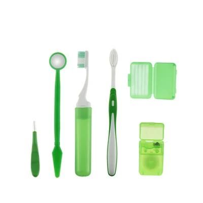Dental Oral Care Travel Clean Kit Dental Orthodontics Care Kit Dental Hygiene Kit