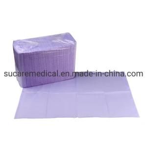Lavender Dispsoable Dental Patient Towel 13&quot;X18&quot; (33X45cm)