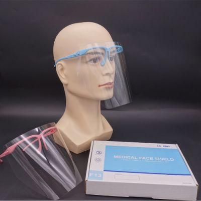 Comfortable Anti Fog Eyeglass Face Shield with Mediacl Grade Pet