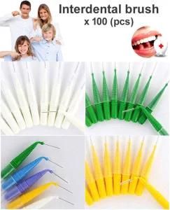 Tooth Floss Stick Head Hygiene Dental Interdental Brush Toothpick