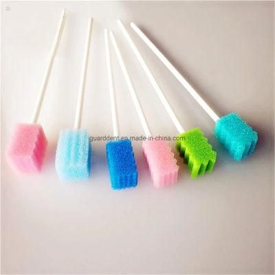 Oral Foam Swabs Mouth Cleaning Swab Tooth Lollipop Swab Manufacturer