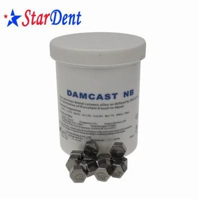 Dental Damcast Nb Ceramic Alloy Nickel-Chrome with Beryllium