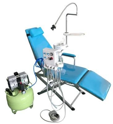 Portable Dental Clinic Folding Chair with LED Light