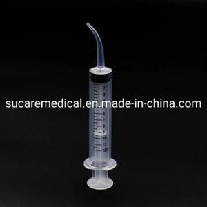 12ml Curved Tip Disposable Dental Utility Irrigation Syringe