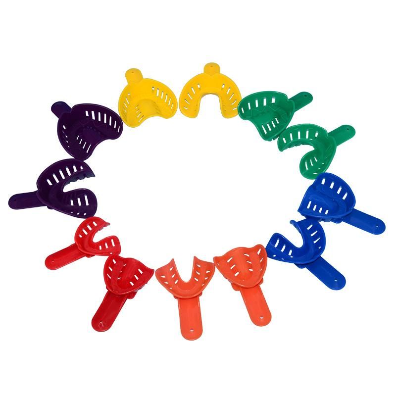 Medical Plastic Dental Impression Trays China Manufacture Price Colorful