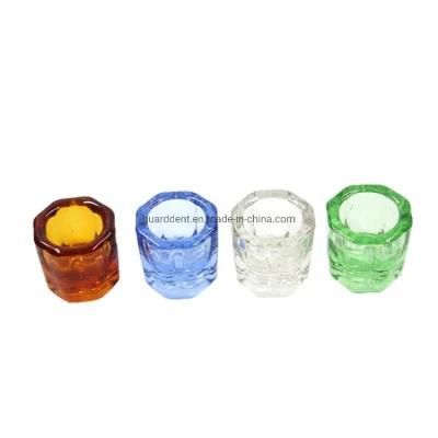 Disposable Dental Glass Cup Dappen Dish Dental Mixing Cup