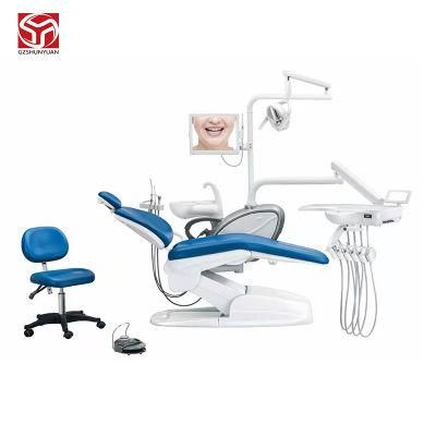 Best Price Luxury Dental Chair Unit with LED Light CE