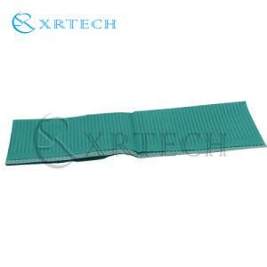 Disposable Paper Coated PE Dental Bib for Doctor/Nurse/Dentist