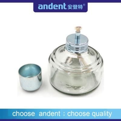 Laboratory Teaching Use Glass Alcohol Lamp 120ml with Metal Cover