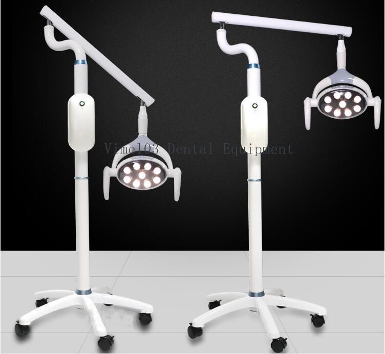 Moveable 9LEDs Dental LED Oral Light Lamp Color Temperature Adjustable