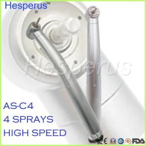Hesperus 4 Sprays Dental High Speed Handpiece with Excellent Cooling