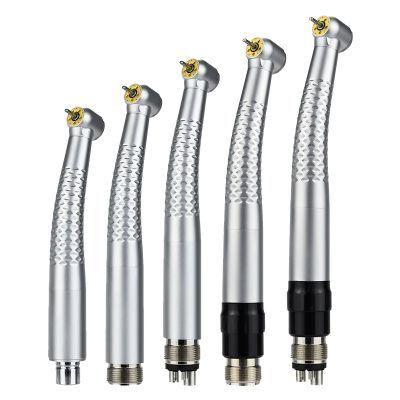 5-Way Spray Dental Handpiece 5LED Shadowless High Speed Handpiece with Quick Coupling