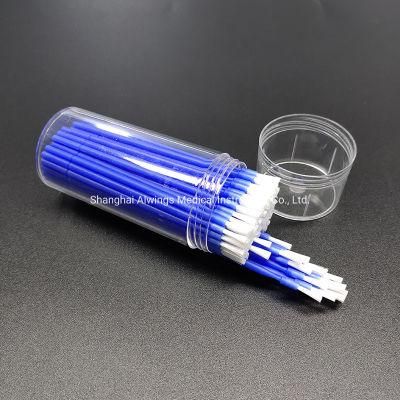 Blue Dental Disposable Micro Applicator Brushes