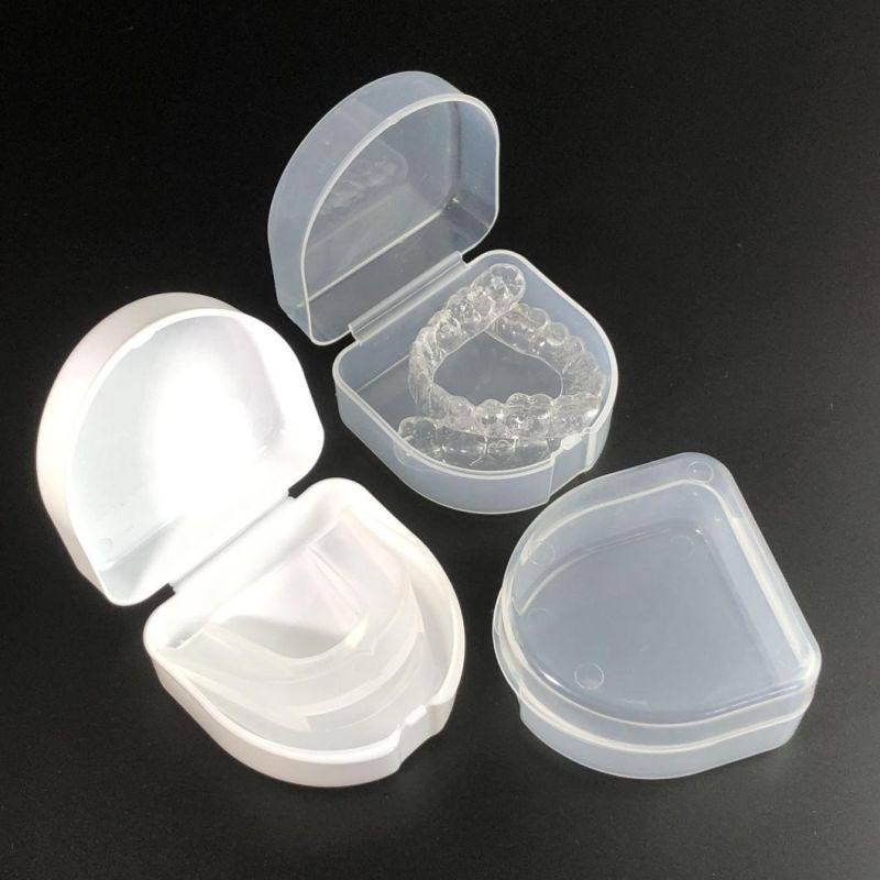 Oral Hygiene Dental Orthodontic Retainer Aligner Mouth Guard Case