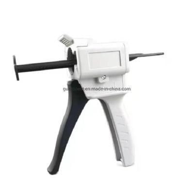 Dental Dispenser Impression Gun for Epoxy Resin Impression Material 50ml 1: 1