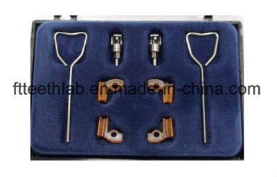 Dental Attachments with Chrome Casting Framework Made in China Dental Lab