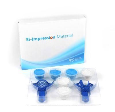 Approved Adjustable Silicone Material Teeth Mold Dental Impression Kit Putty Impression Tray