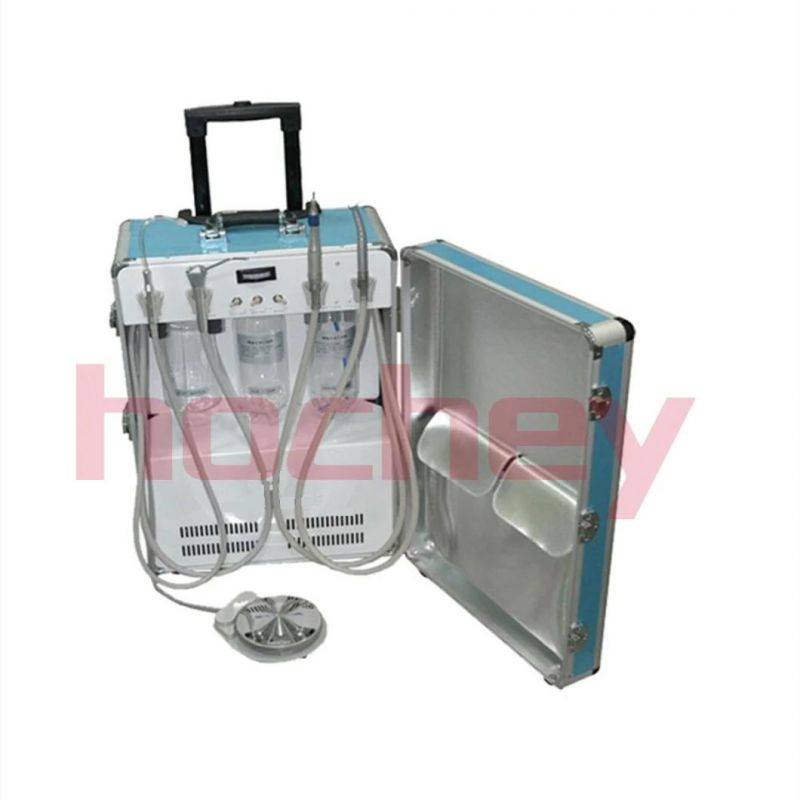 Mt Medical China Veterinary Human Suitcase Portable Dental Equipment Unit