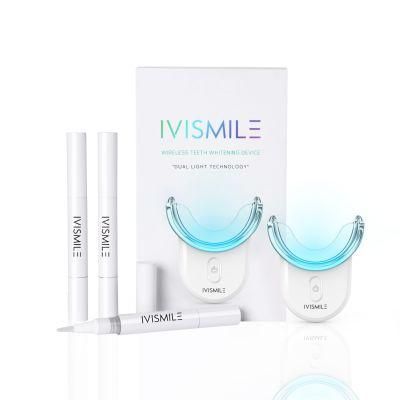Wireless Teeth Whitening LED Light Kit Patented Induction Charge Technology