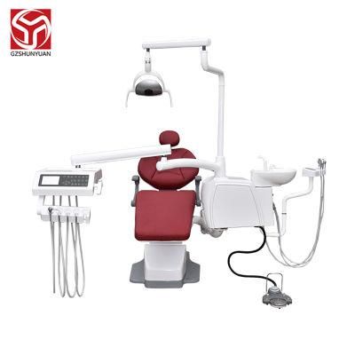 CE Approved Fashion Disinfection Dental Equipment Suntem Dental Chair with Curing Light