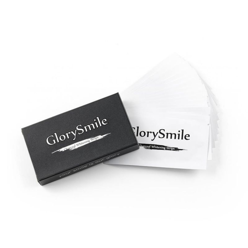 FDA Ce Approved Glory Smile Dental Bright Custom Service HP/Cp/Pap OEM/ODM Manufactory Bamboo Charcoal Teeth Whitening Strips