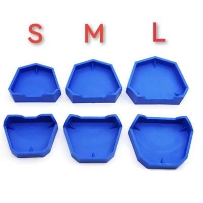 Square Head and Cusp Head Dental Model Base Impression Tray Base